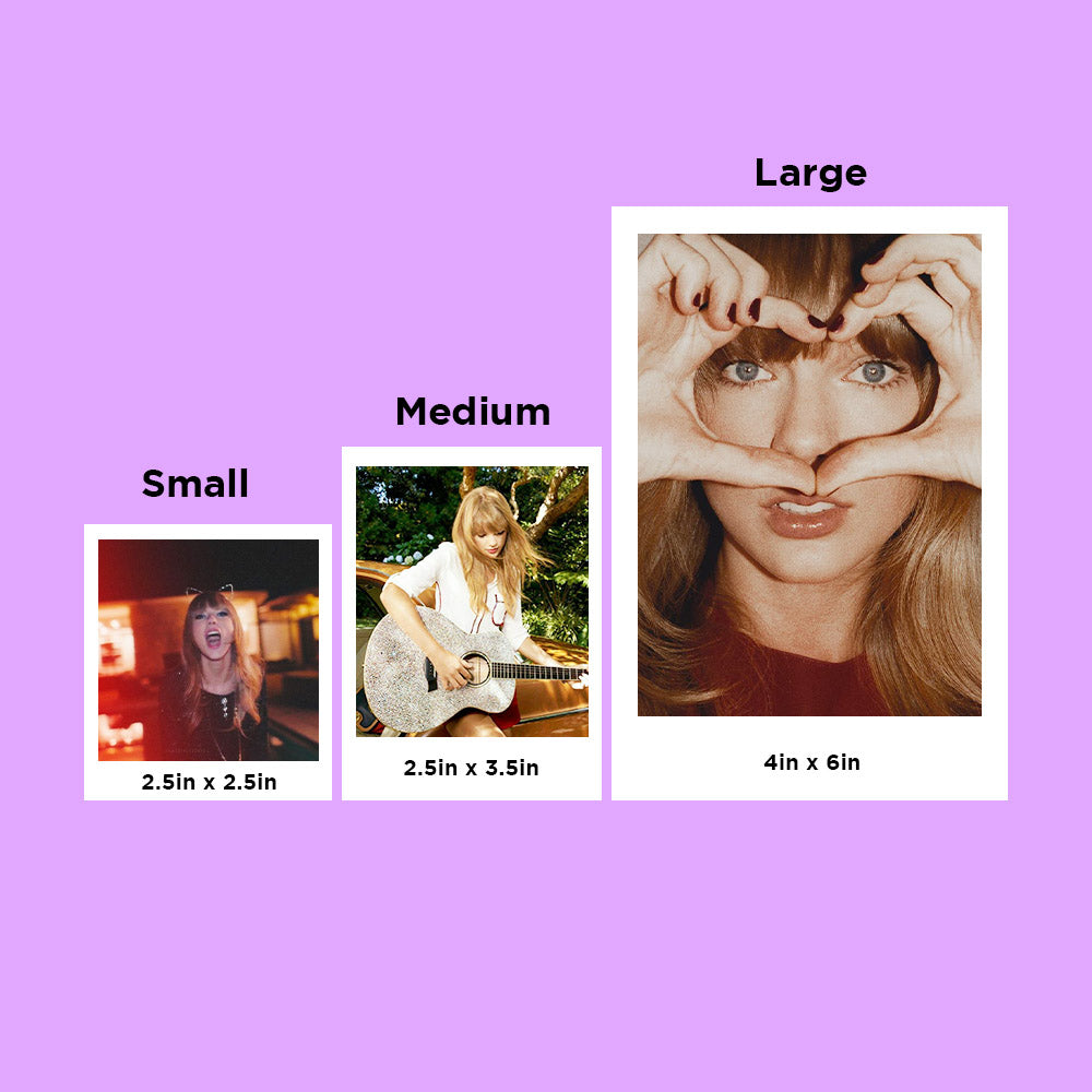 Custom Text Polaroids