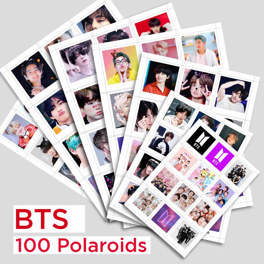 BTS 100 Polaroids Pack