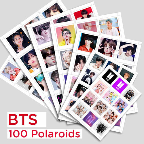 BTS 100 Polaroids Pack