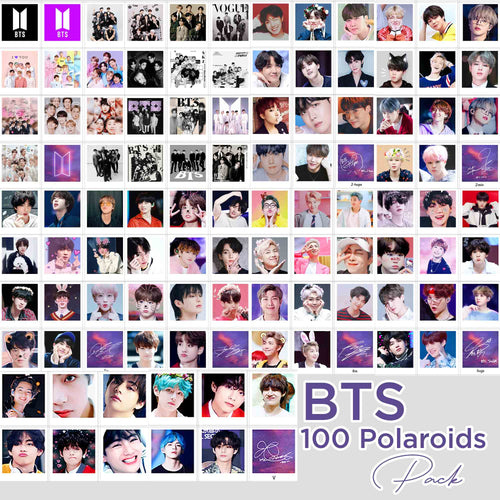 BTS 100 Polaroids Pack